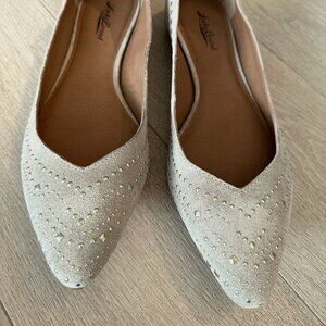 Lucky Brand Pointy Toe Suede Flats